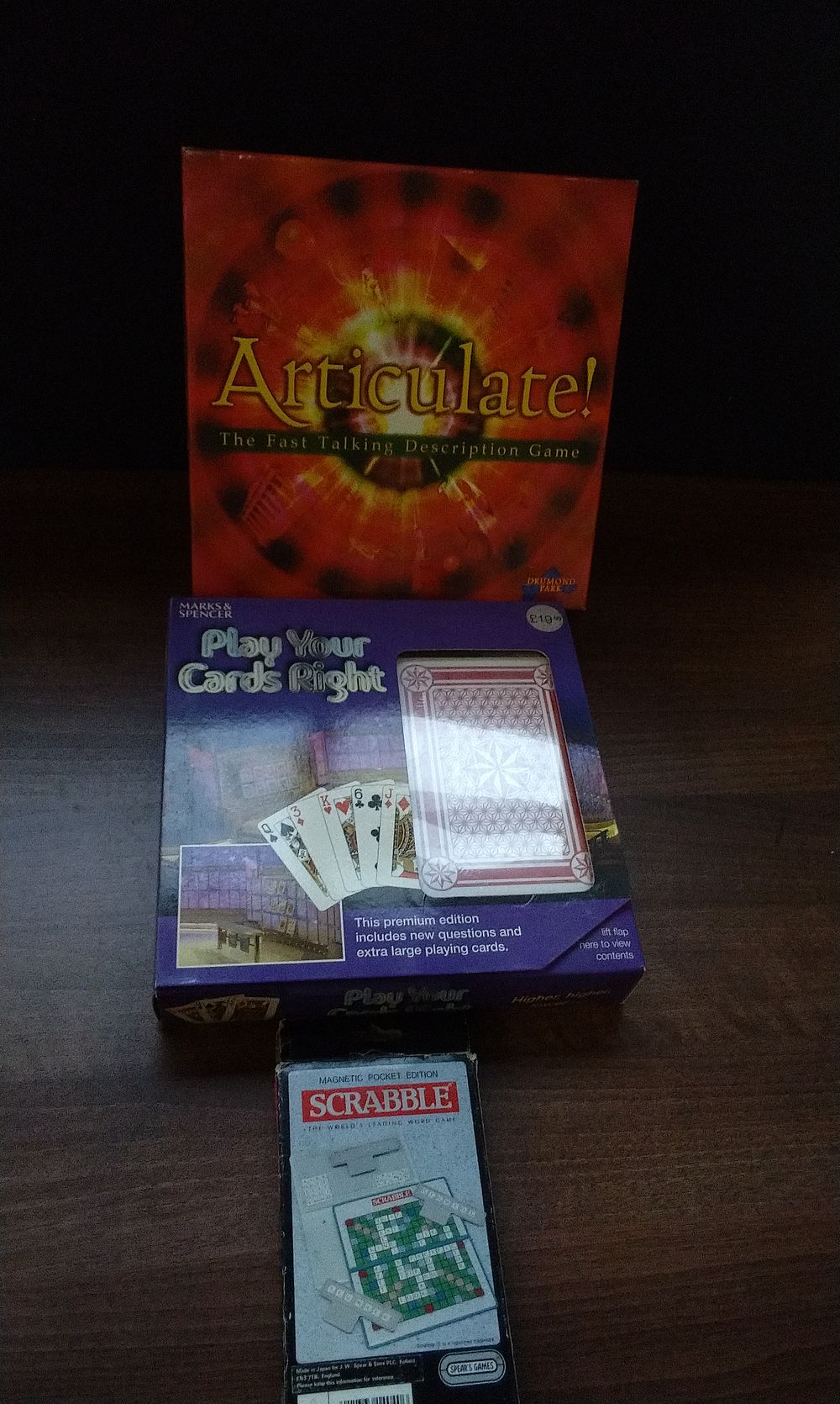 Lot 727: Two Board Games, Articulate