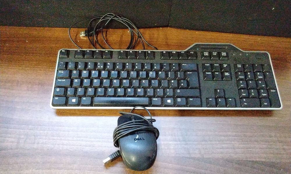 Lot 741: Dell Wired Keyboard and Mouse
