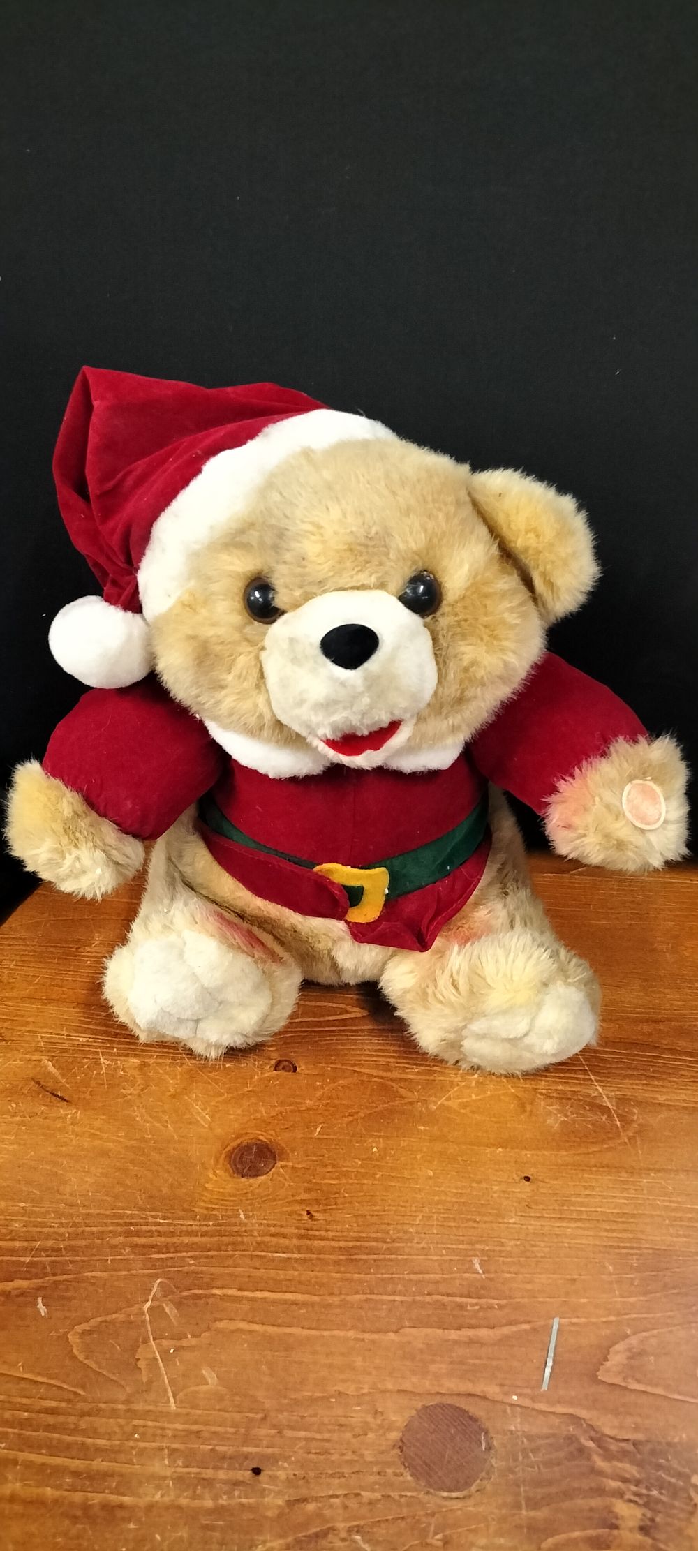 Lot 745: An Animated Santa Teddy Bear, Untested
