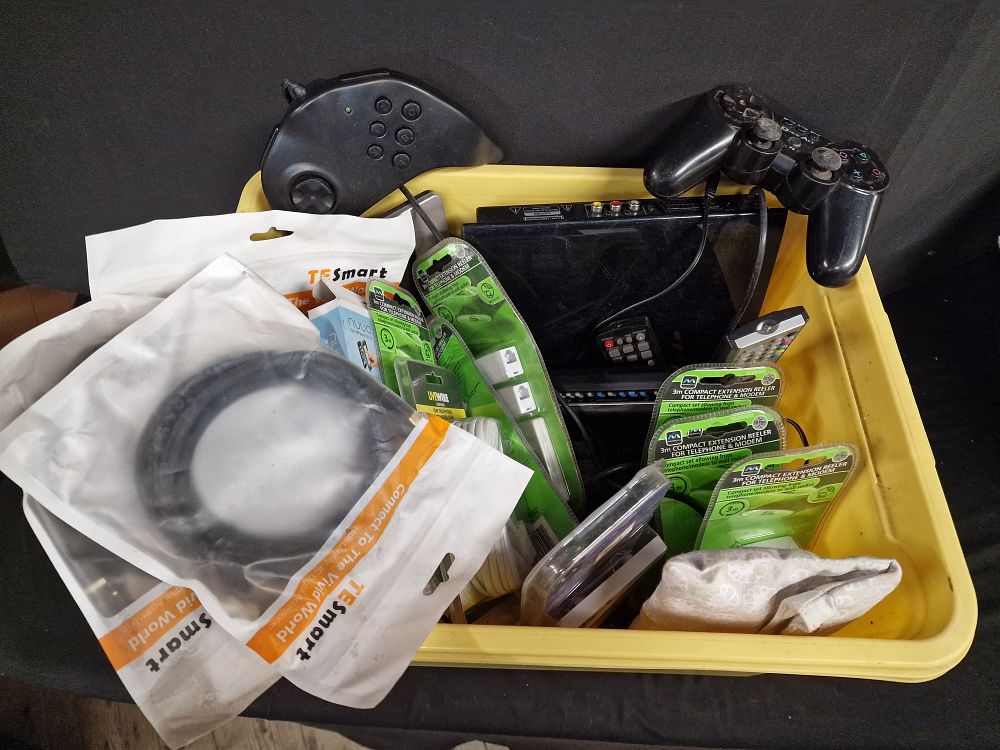 Lot 770: Mixed Box of Electronics and Accessories