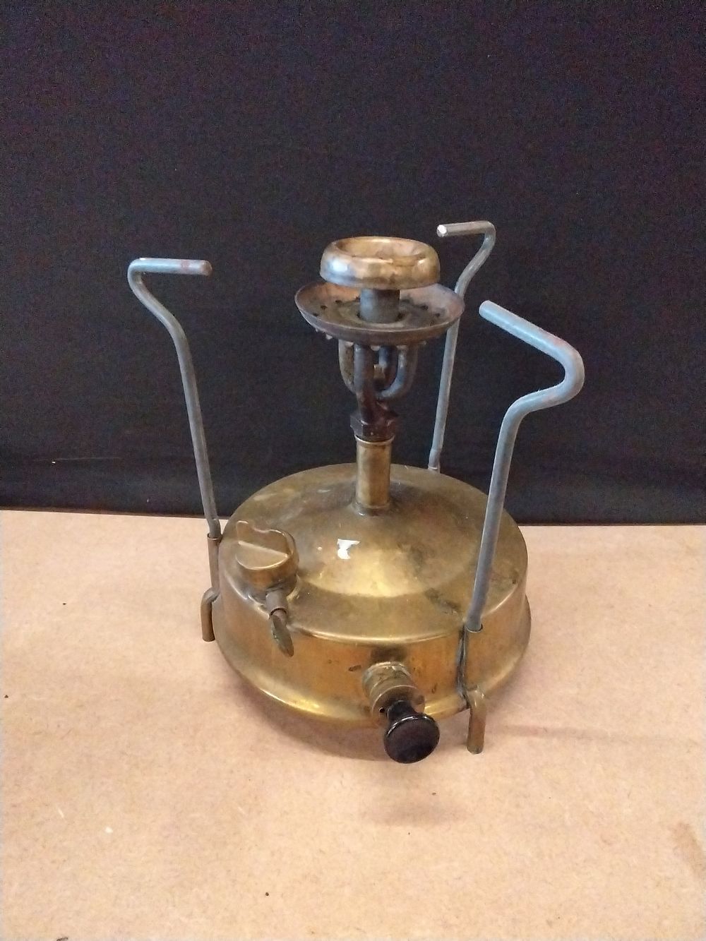 Lot 181: Vintage Primus No. 1 Soviet Kerosene Brass Camping Stove