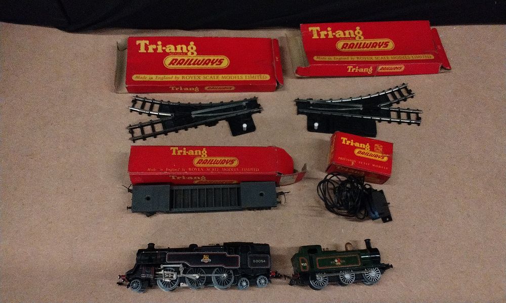 Lot 200: A Collection of Tri-ang Railways Locomotives, Rolling Stock, and Track