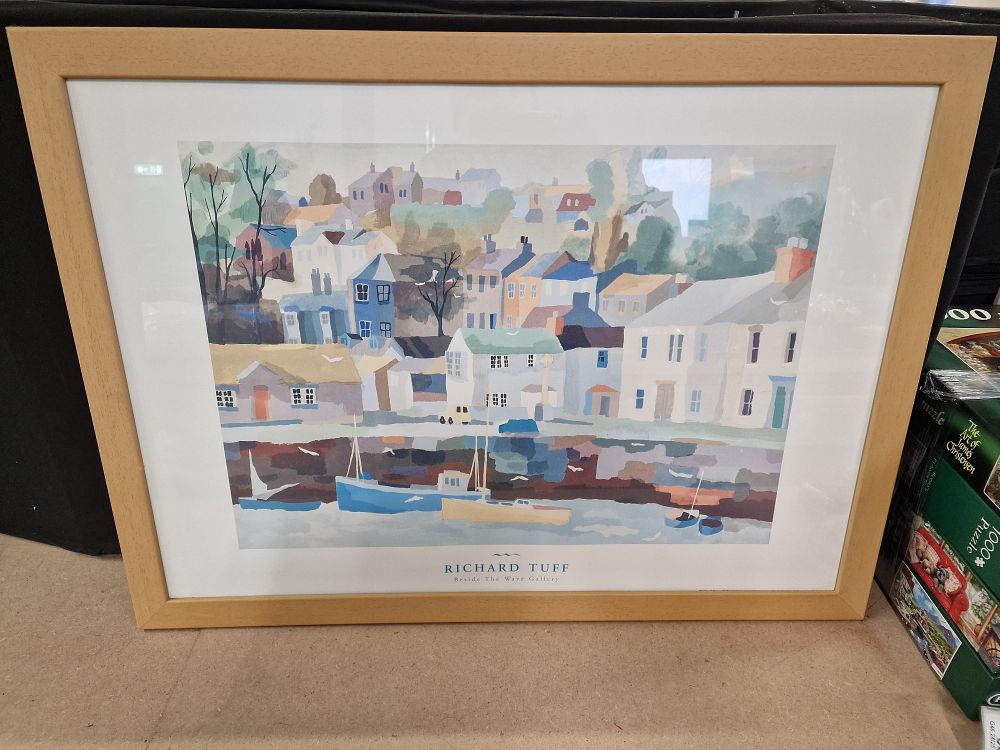 Lot 359: Richard Tuff 'Bright & Breezy' Framed Print