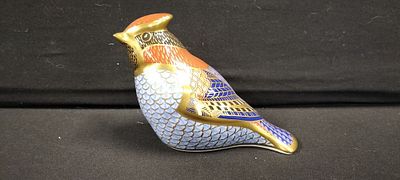 Royal Crown Derby Imari Wax Wing with Gold Button
