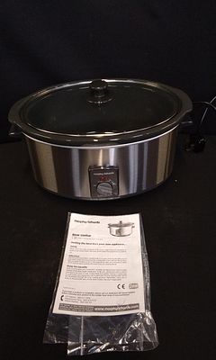 Morphy Richards 6.5Lt Slow Cooker. Tested for Power
