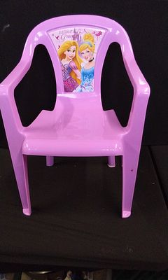 Childs Pink Princess Character Chair