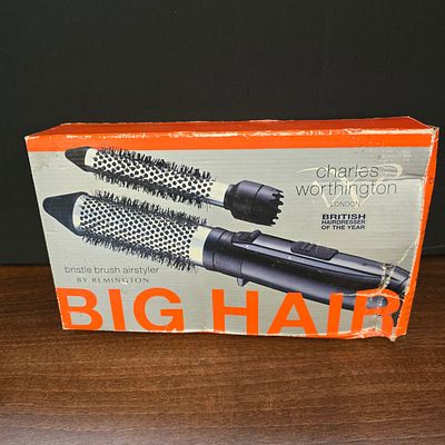 Unused Charles Worthington Remington Bristle Brush Airstyler BIG HAIR. A unused Charles 