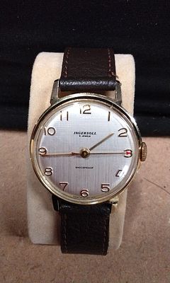 Ingersoll 5 Jewels Shockproof Wristwatch Made in GT Britain c. 1960s. This lot presents a 