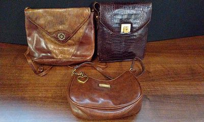 Collection of Three Vintage Style Handbags Rosetti and Unmarked. collection comprises three 