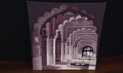 Mounted Architectural Photograph of the Red Fort, New Delhi, India. Measures Approx 48x48cm. A 