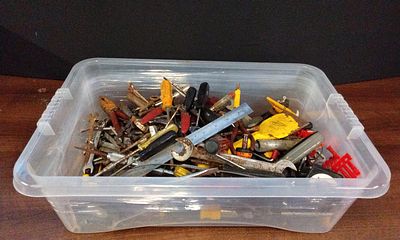 A Large Accumulation of Miscellaneous Hand Tools and Hardware Components. COLLECTION ONLY. A 