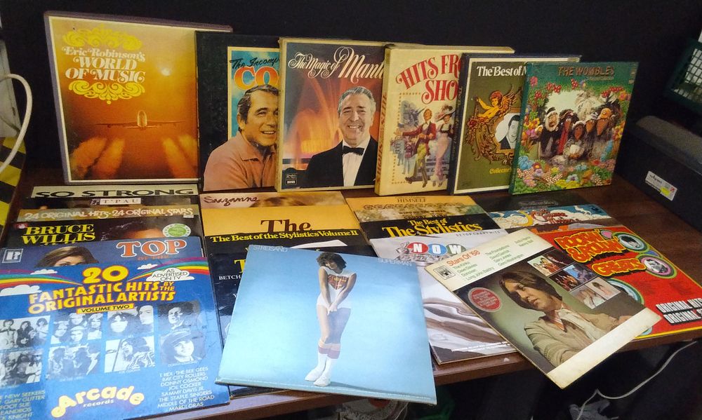 Lot 504: A Collection of 26 Assorted Vinyl Record Albums