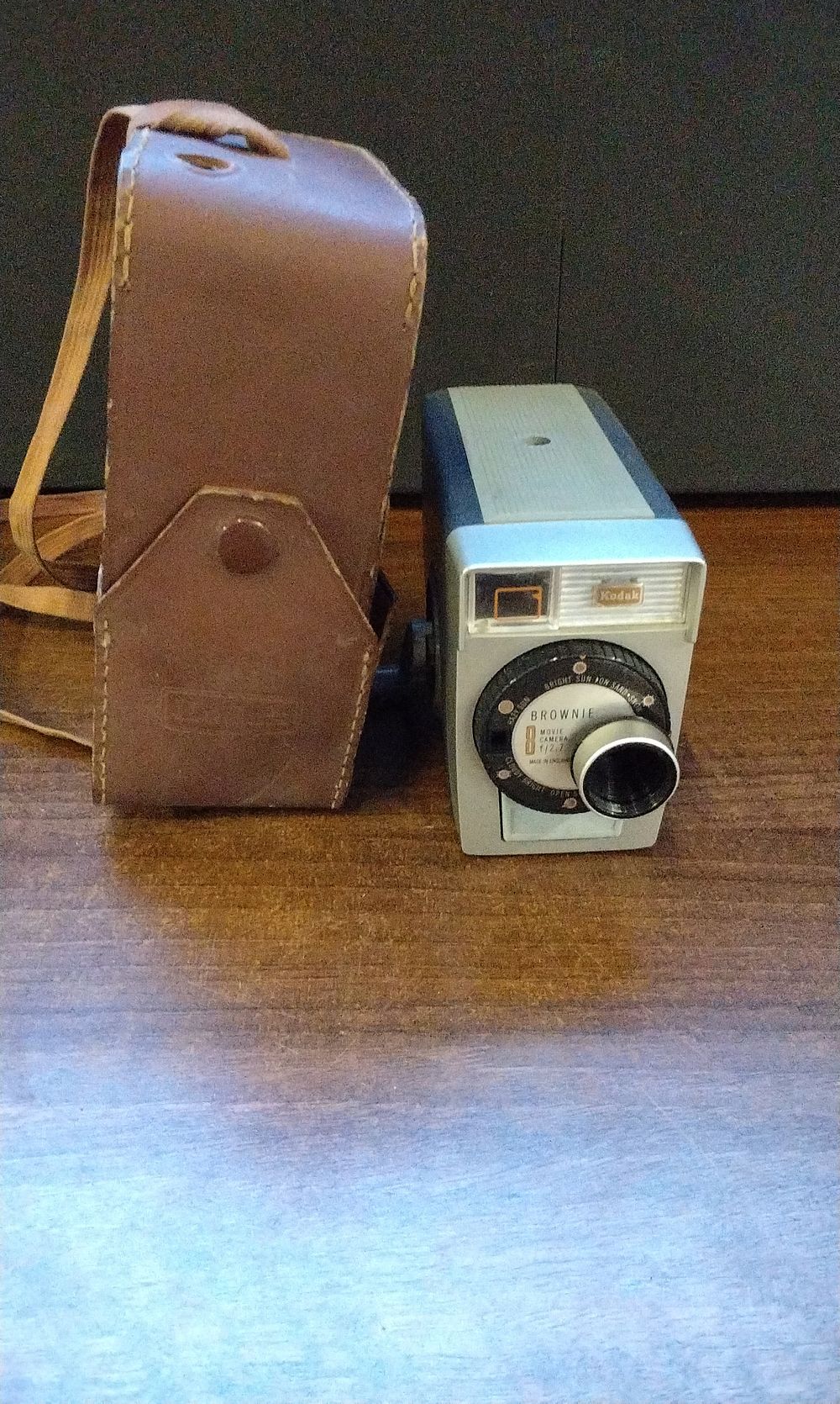 Lot 513: Kodak Brownie 8mm Movie Camera f/2.7 with Case
