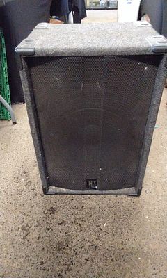 IDEX EN-151 Performance Series Passive Speaker Cabinet. COLLECTION ONLY. A dark gray/black IDEX 