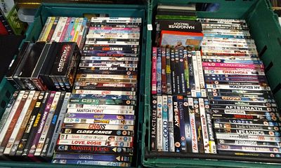 A Collection of 384 Movies DVD and Blu-Ray. COLLECTION ONLY. A Collection of 384 items including 