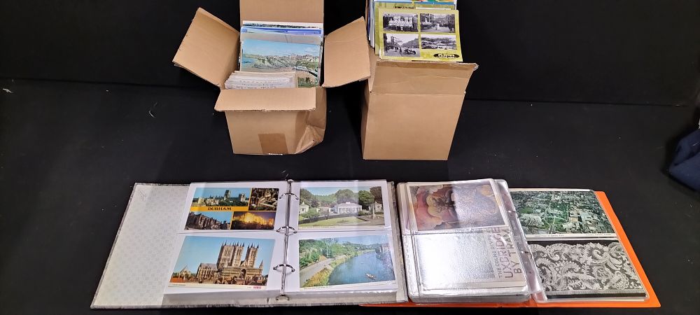 Lot 620: A Large Quantity of Vintage Used and Unused Postcards from All Over the World