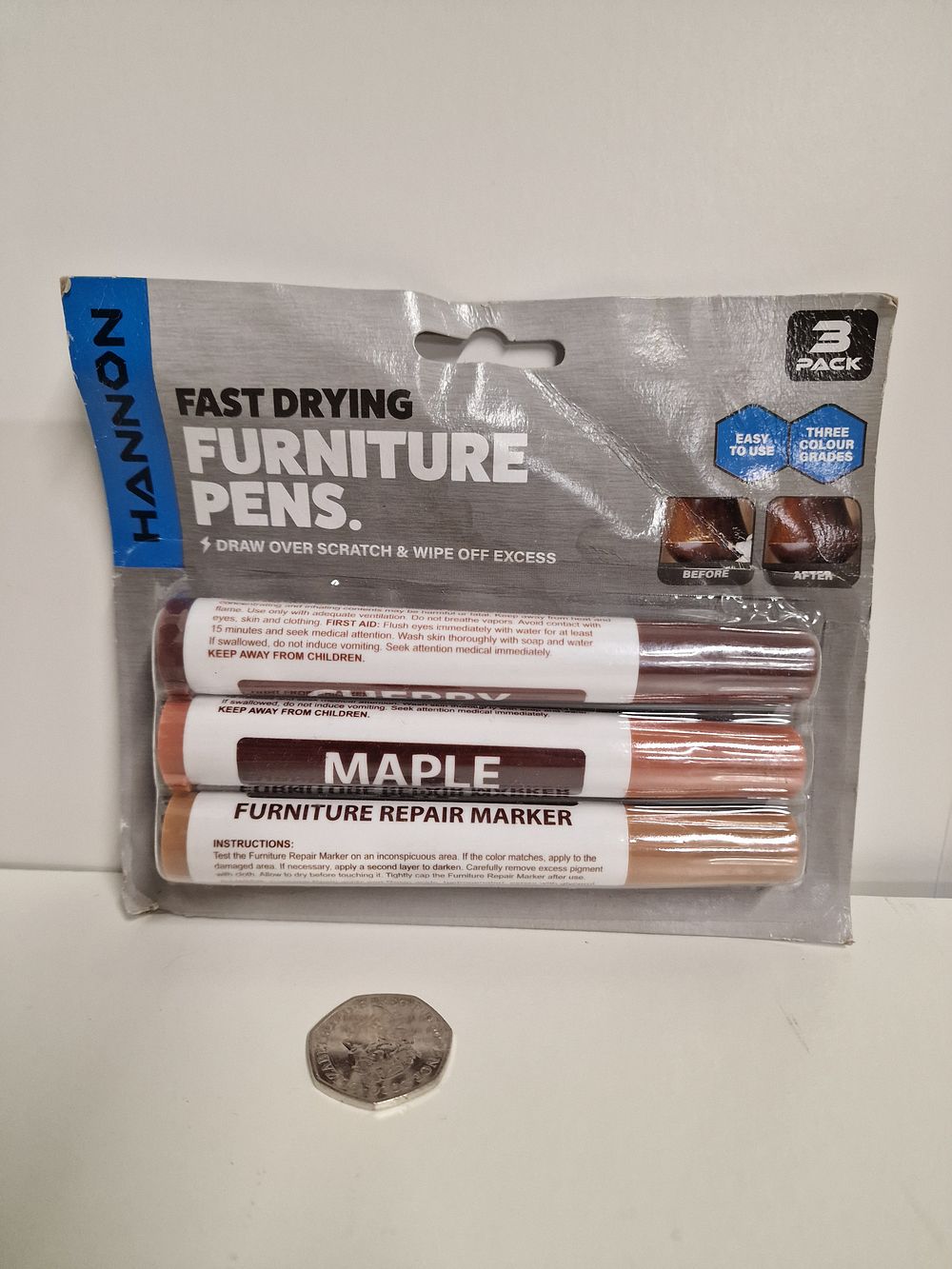 Lot 154: Fast Drying Furniture Pens Set