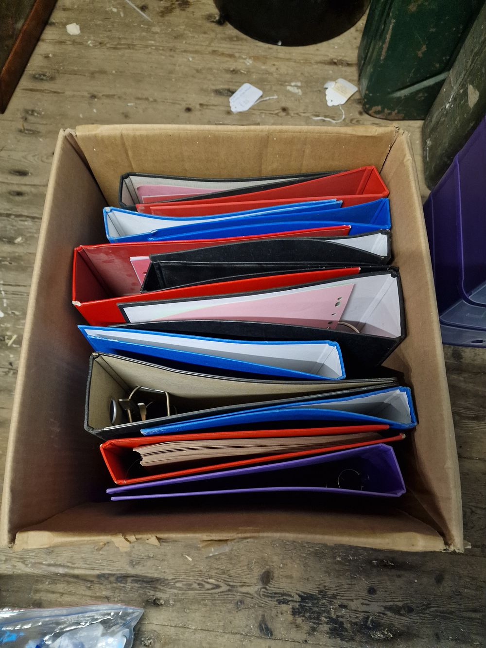 Lot 159: Box of A4 Files