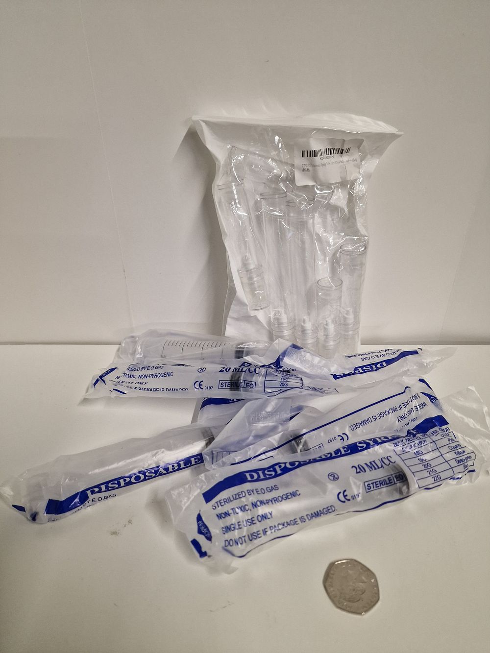 Lot 160: 20ml Syringes and Spray Bottles