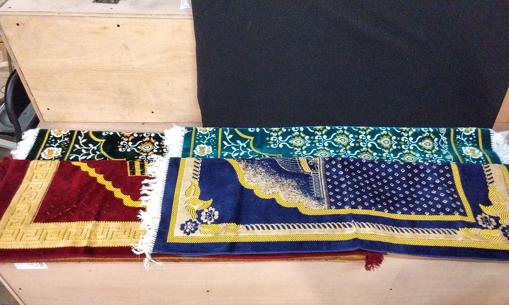 Lot 293: 4 Hand Made Prayer Mats