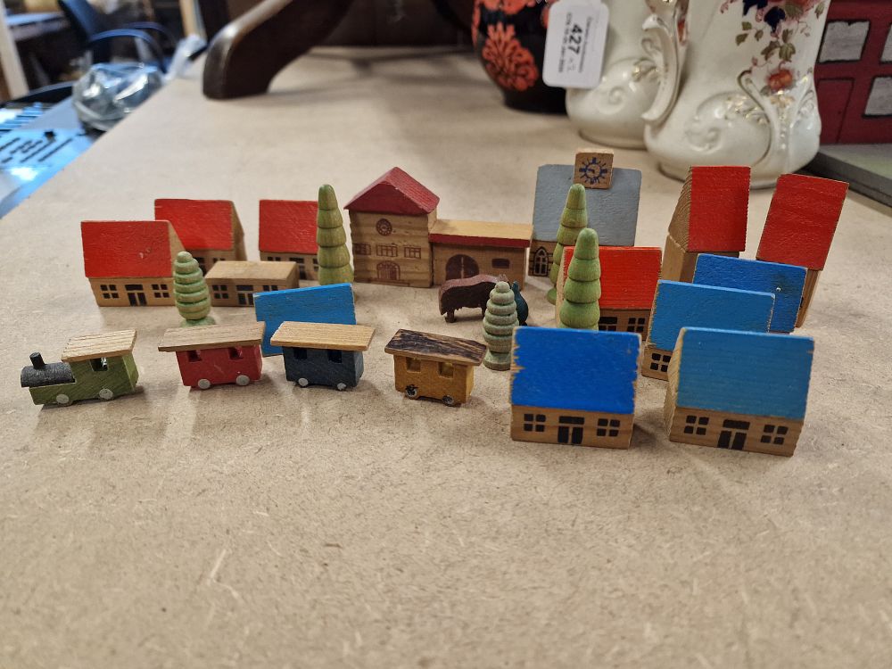 Lot 428: 1970s Wooden Toys