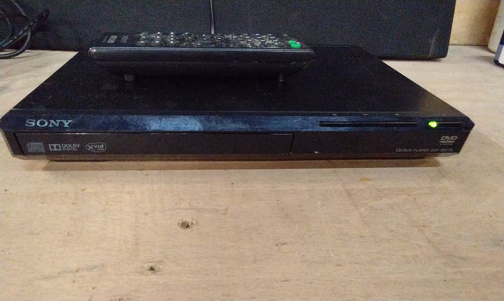 Lot 237: Sony DVD Player. Model DVP-SR170. with Remote Control. Tested for Power
