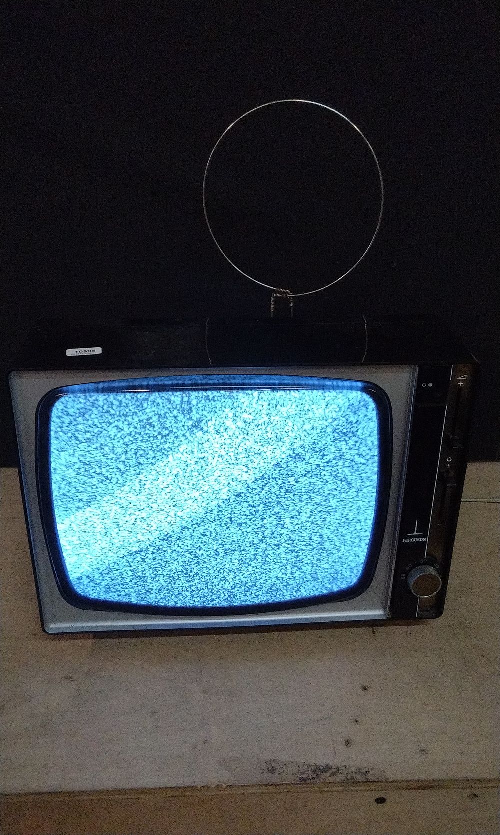 Lot 254: Vintage Ferguson Analogue TV. Model No 3845. Tested for Power