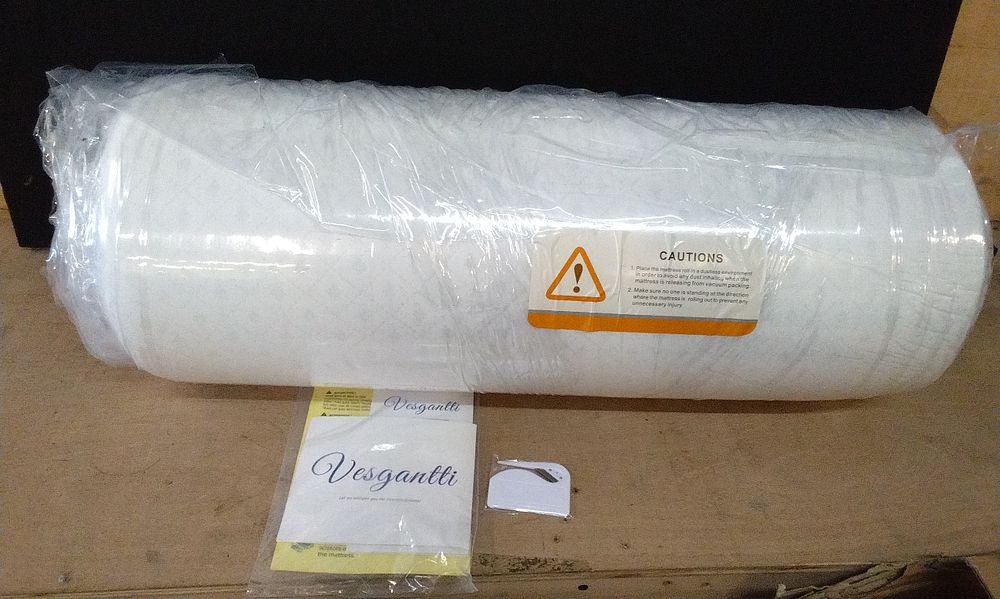 Lot 293: Brand New in Packaging Double Memory Foam Mattress.