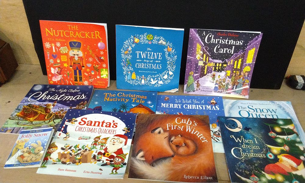 Lot 304: Selection of 10 Various Children's Christmas Themed Books