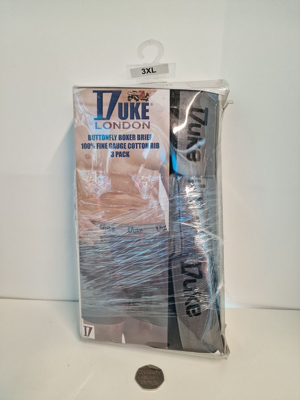 Lot 173: Duke London 3 Pack Boxer Briefs 3XL