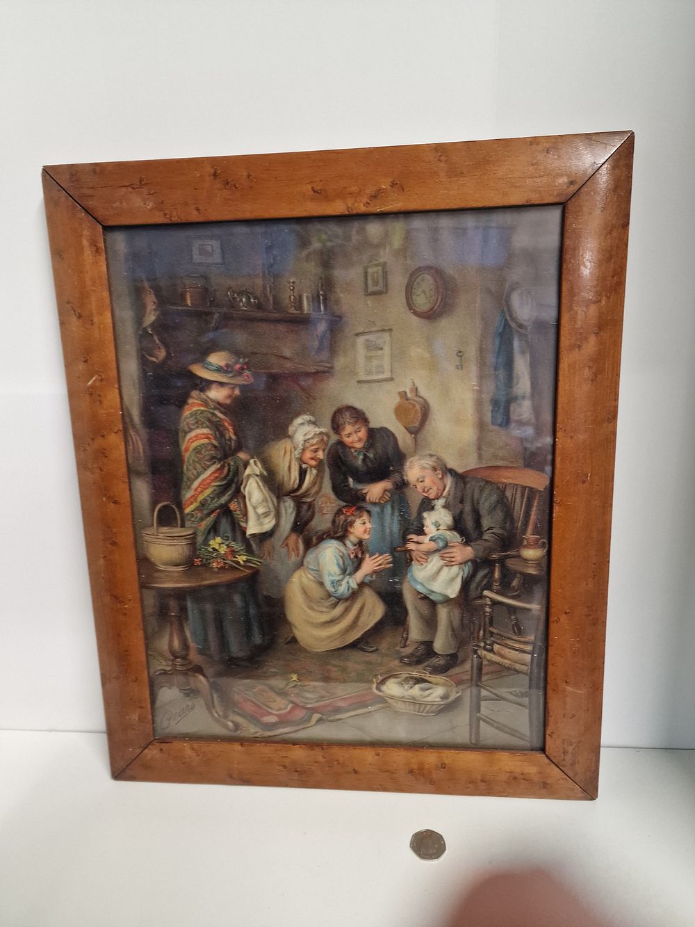 Lot 219: Framed Family Print by Pears