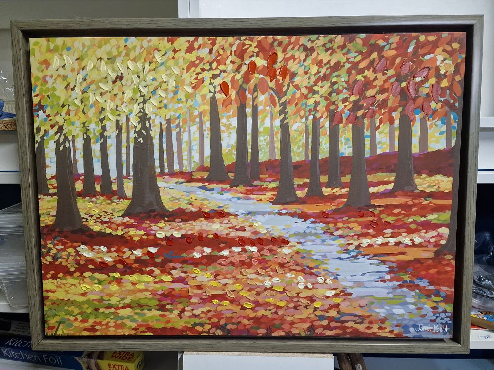 Lot 262: Original Oil on Canvas by Janet Bell