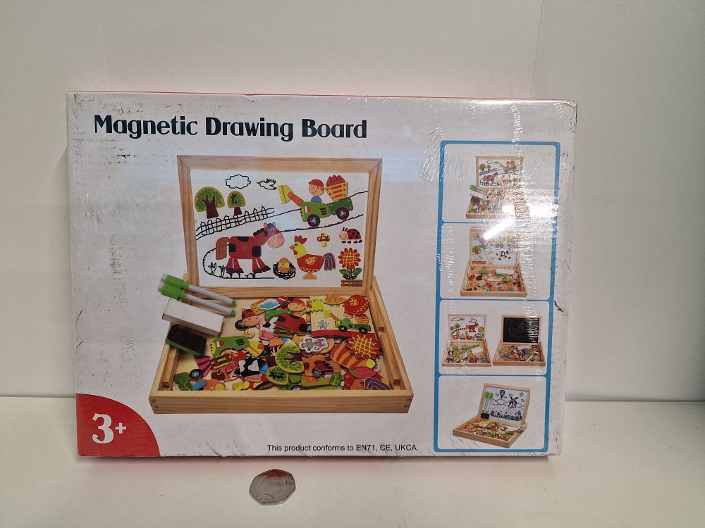 Lot 282: Kids Magnetic Drawing Board