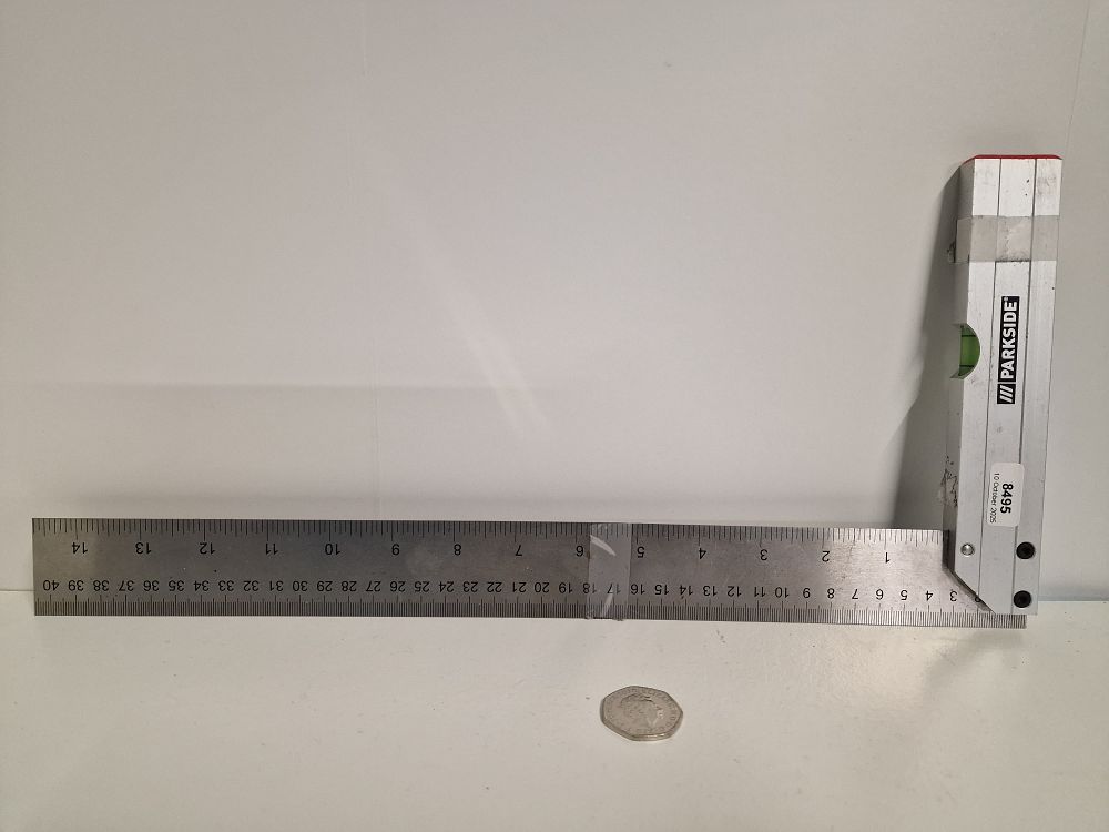Lot 288: Aluminium 40cm Square