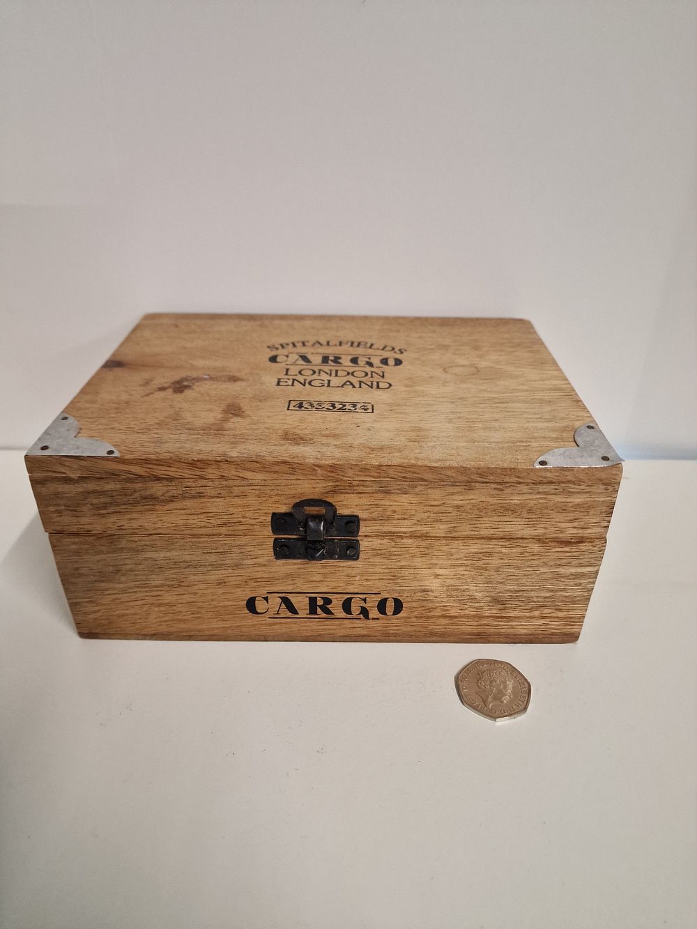 Lot 293: Wooden Box