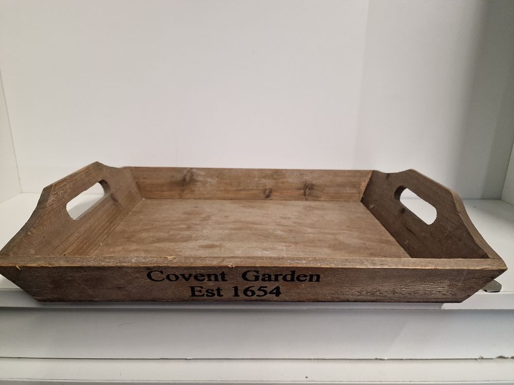 Lot 297: Covent Garden Wooden Tray