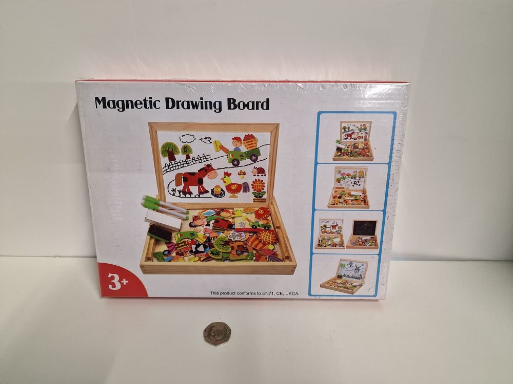 Lot 316: Kids Magnetic Drawing Board