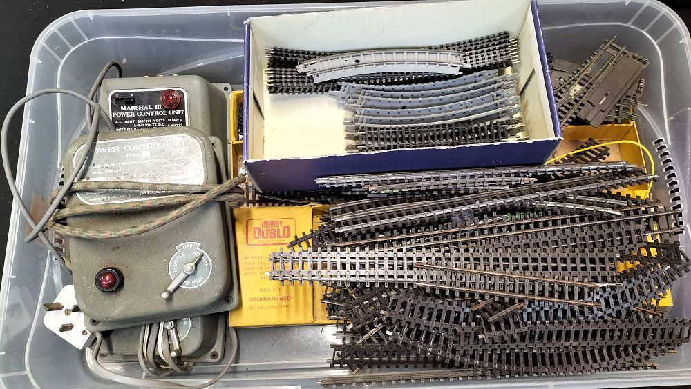 Lot 222: A Large Amount of HO/OO Railway Track 3 Power Control Units
