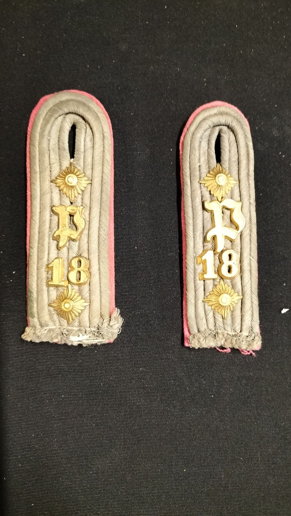 Lot 246: Germany, Army Officer Shoulder Boards, WWII