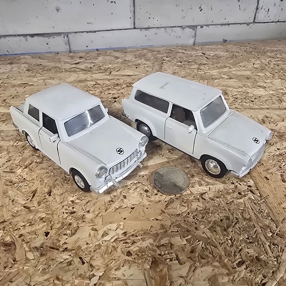 Lot 171: Two German pull and go diecast cars