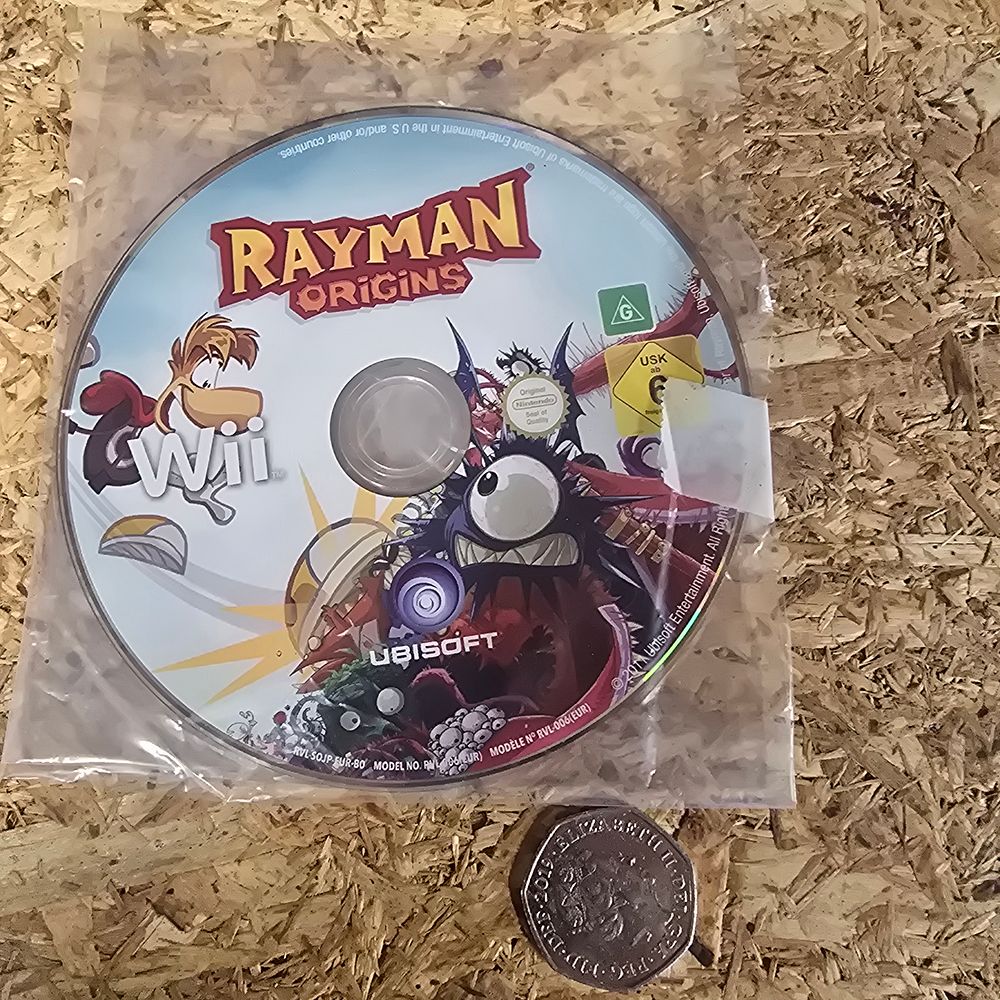 Lot 176: Rayman origins game for the Wii