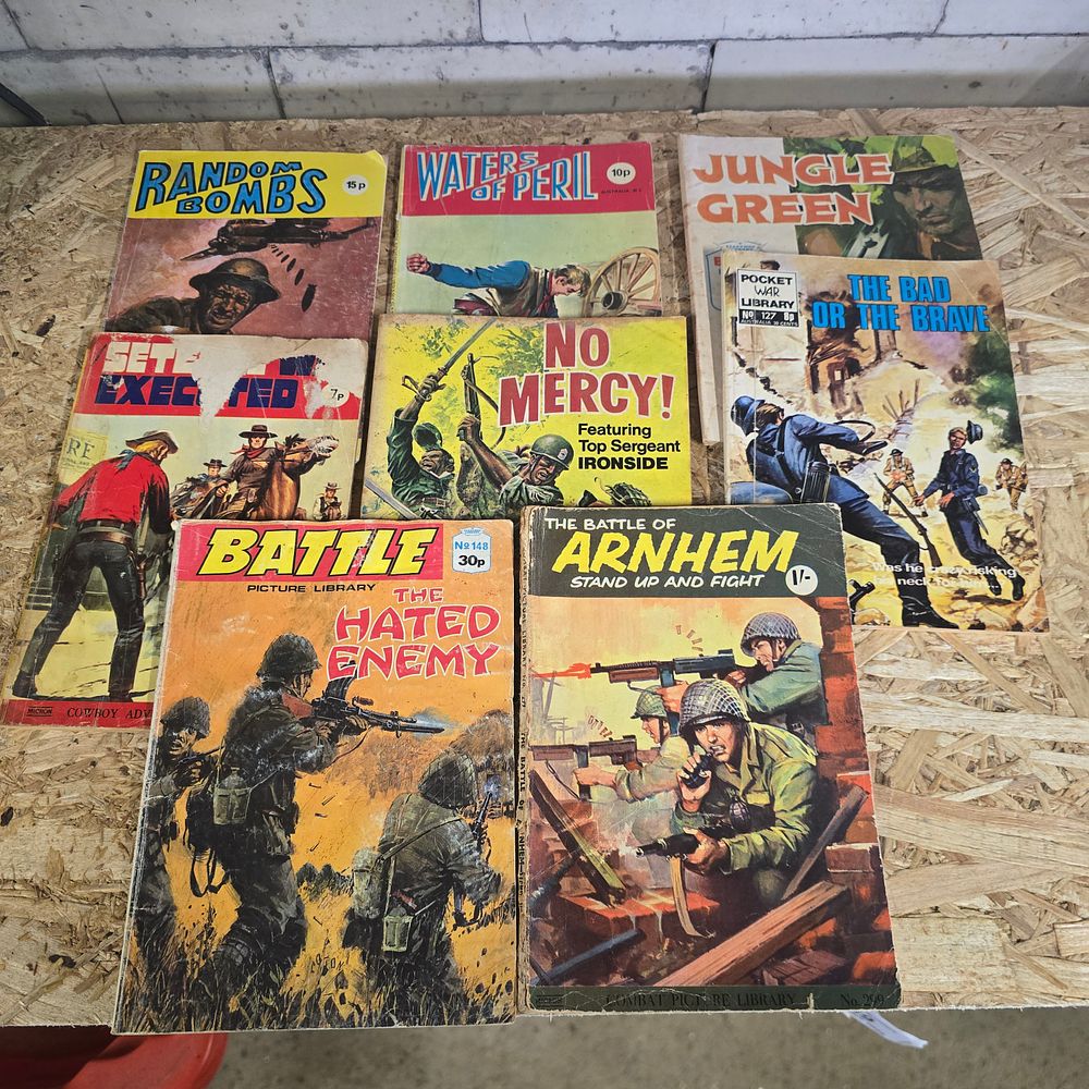 Lot 214: A collection of war and battle picture books