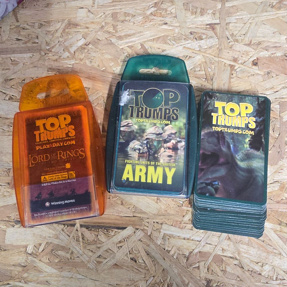 Lot 259: Collection of top trumps