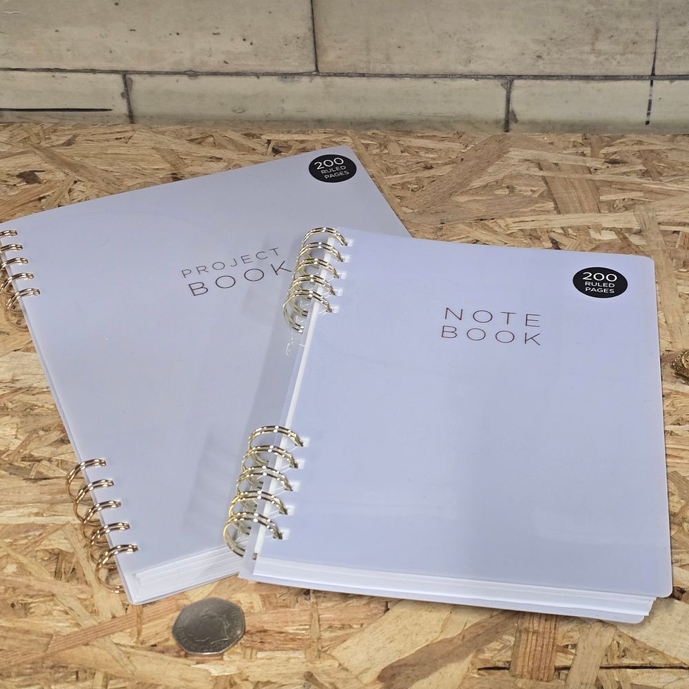 Lot 315: Note and project books new