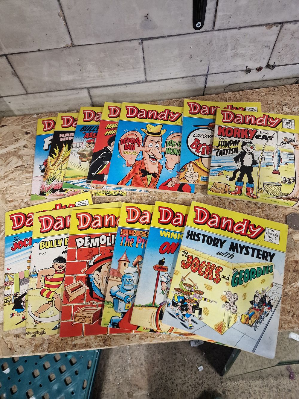 Lot 340: DANDY Comic library books