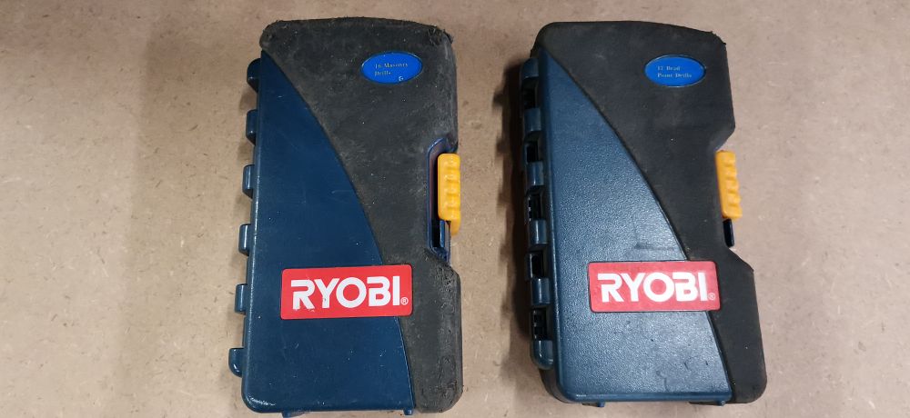 Lot 194: A Pair of Ryobi Drill Bit Sets