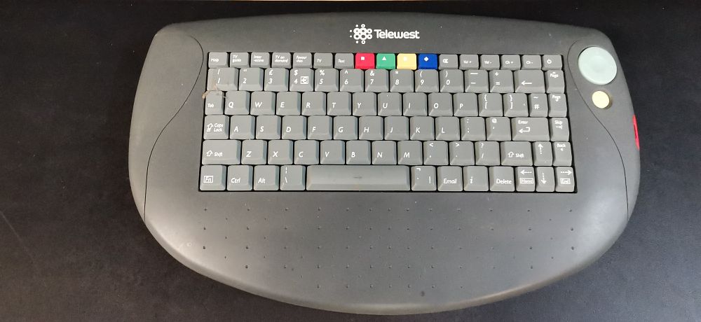 Lot 160: Telewest Active Digital Wireless Keyboard Remote Control
