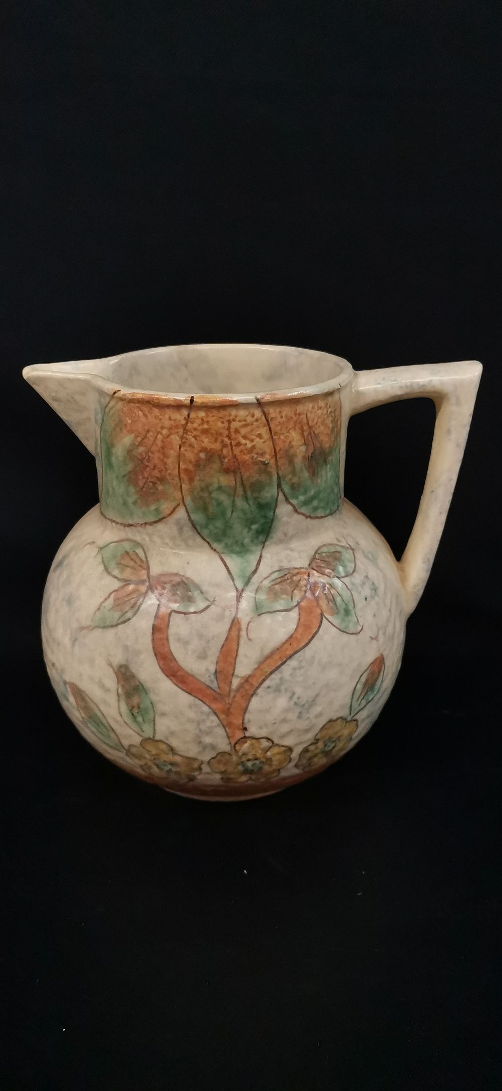 Lot 176: Kensington Pottery Art Deco Hand Painted Ceramic Jug