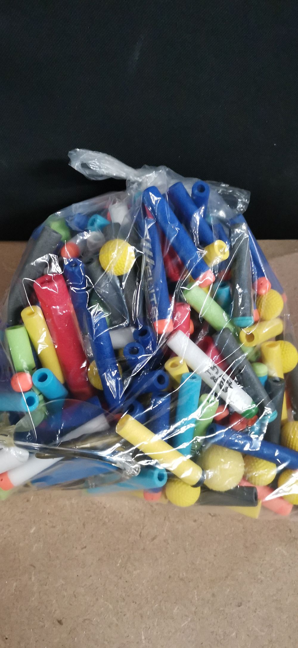 Lot 236: A Collection of Multi-coloured Foam Toy Darts and Rounds