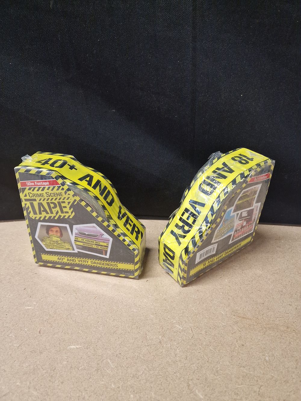 Lot 314: Multiple Rolls of miko.nl 50m Novelty Crime Scene Funtape